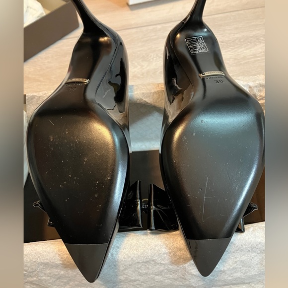 Gucci patent leather Clodine bow pumps - Picture 6 of 8